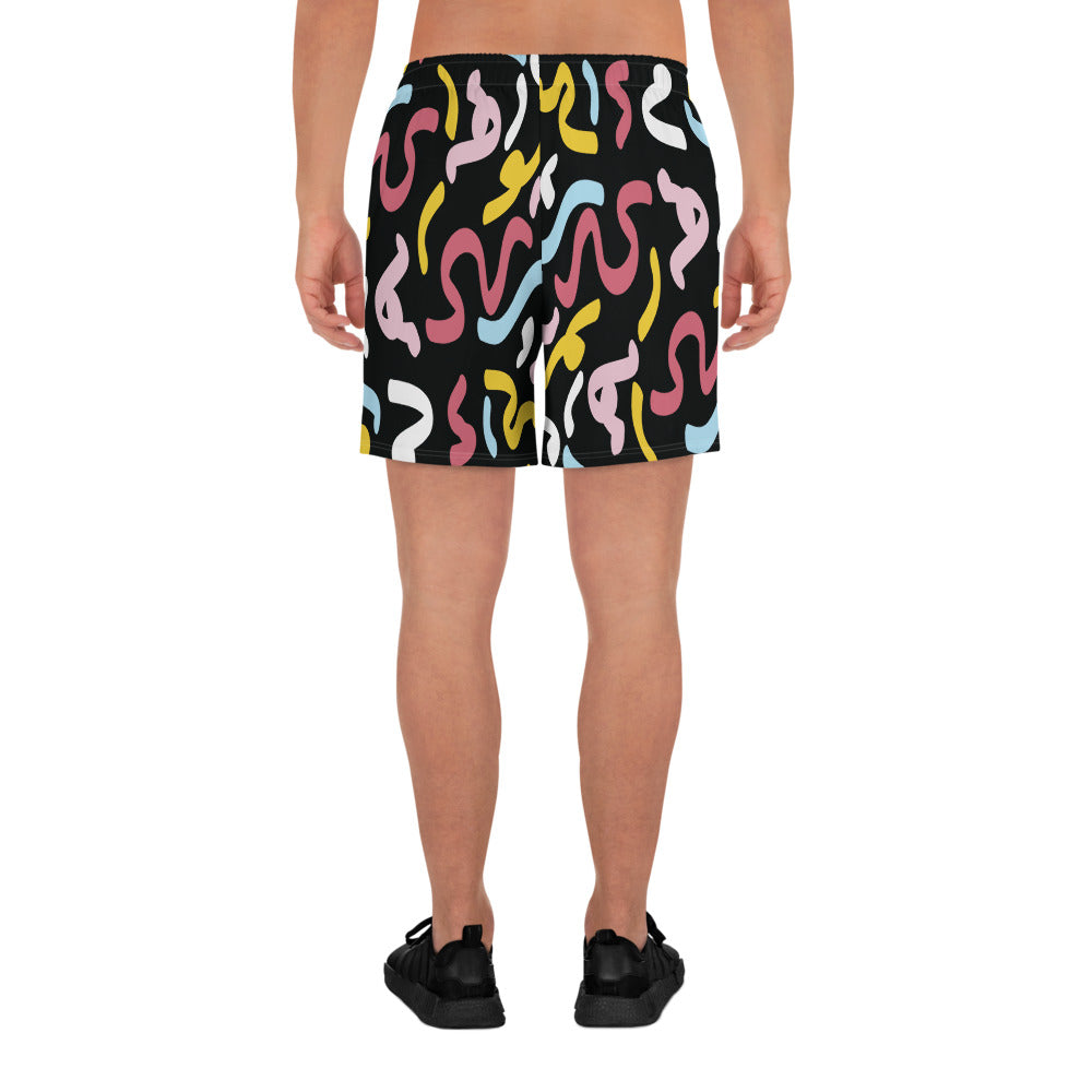 QUANTUM All-Over Print Unisex Athletic Long Shorts