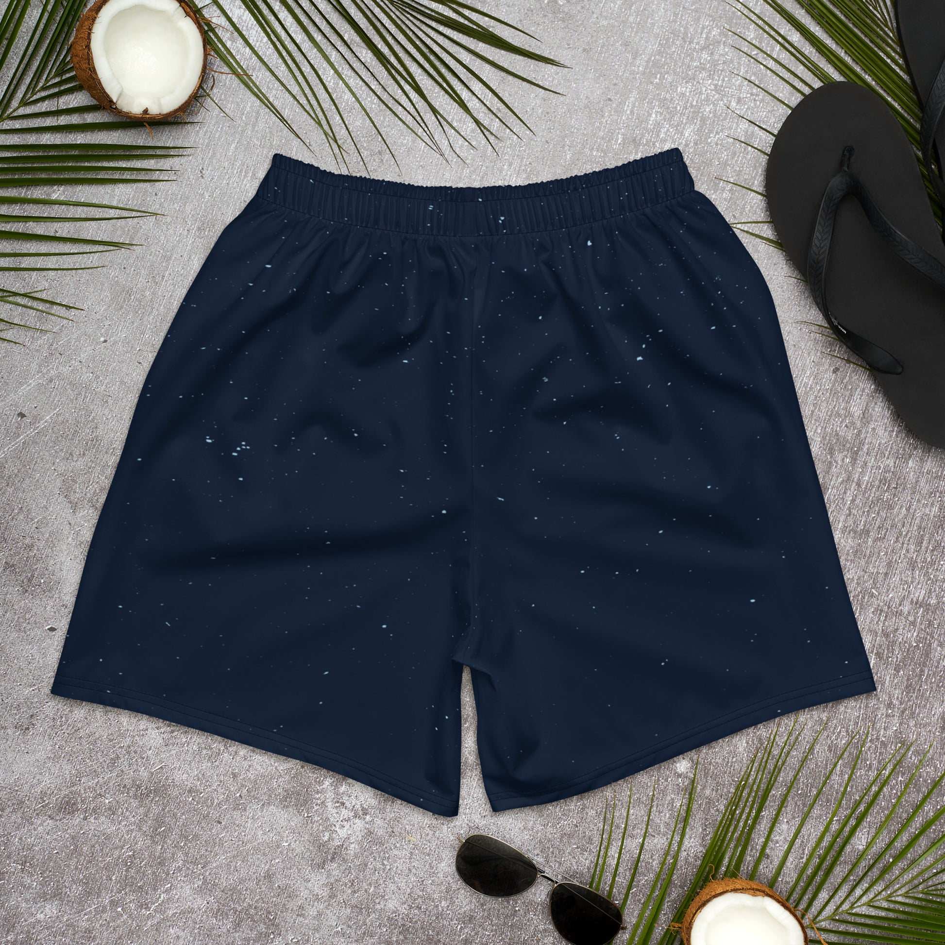 STAR GAZING All-Over Print Unisex Athletic Long Shorts - SOULSKY