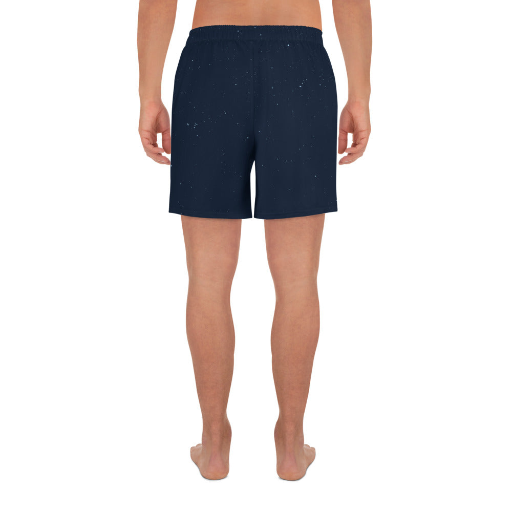 STAR GAZING All-Over Print Unisex Athletic Long Shorts - SOULSKY