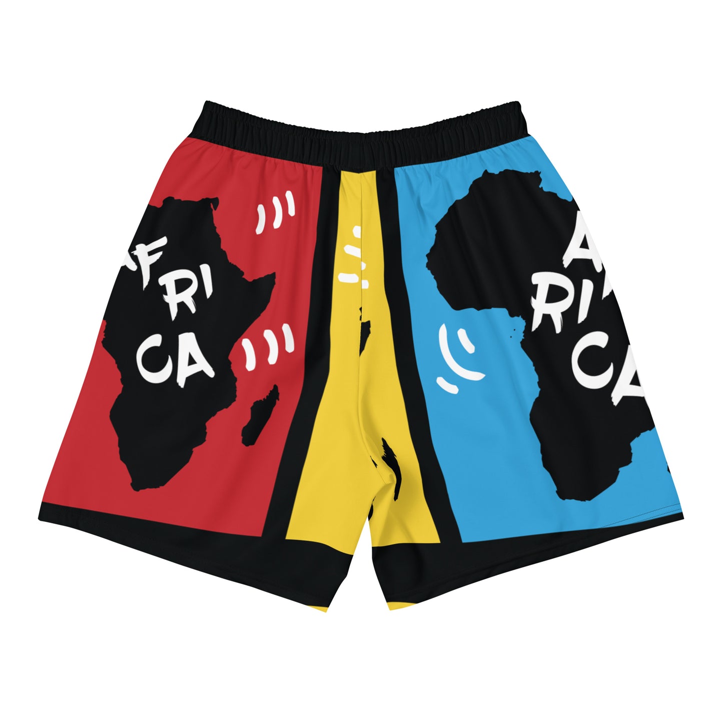 AFRICA PRIMARY All-Over Print Unisex Athletic Long Shorts