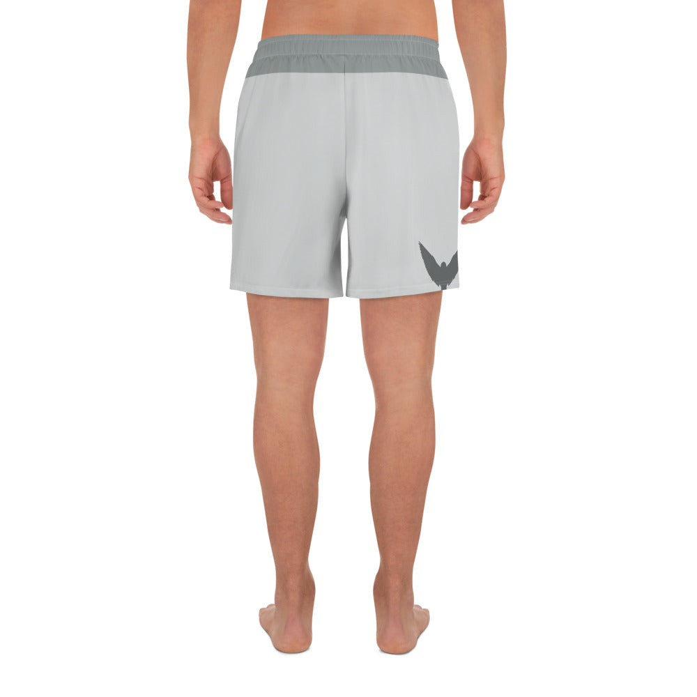 NEVER LOSE HOPE All-Over Print Unisex Athletic Long Shorts (Grey) - SOULSKY