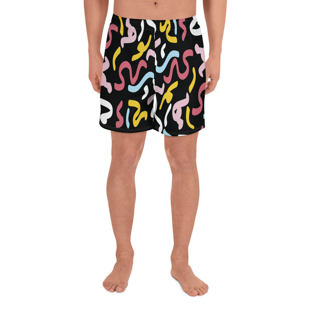 QUANTUM All-Over Print Unisex Athletic Long Shorts