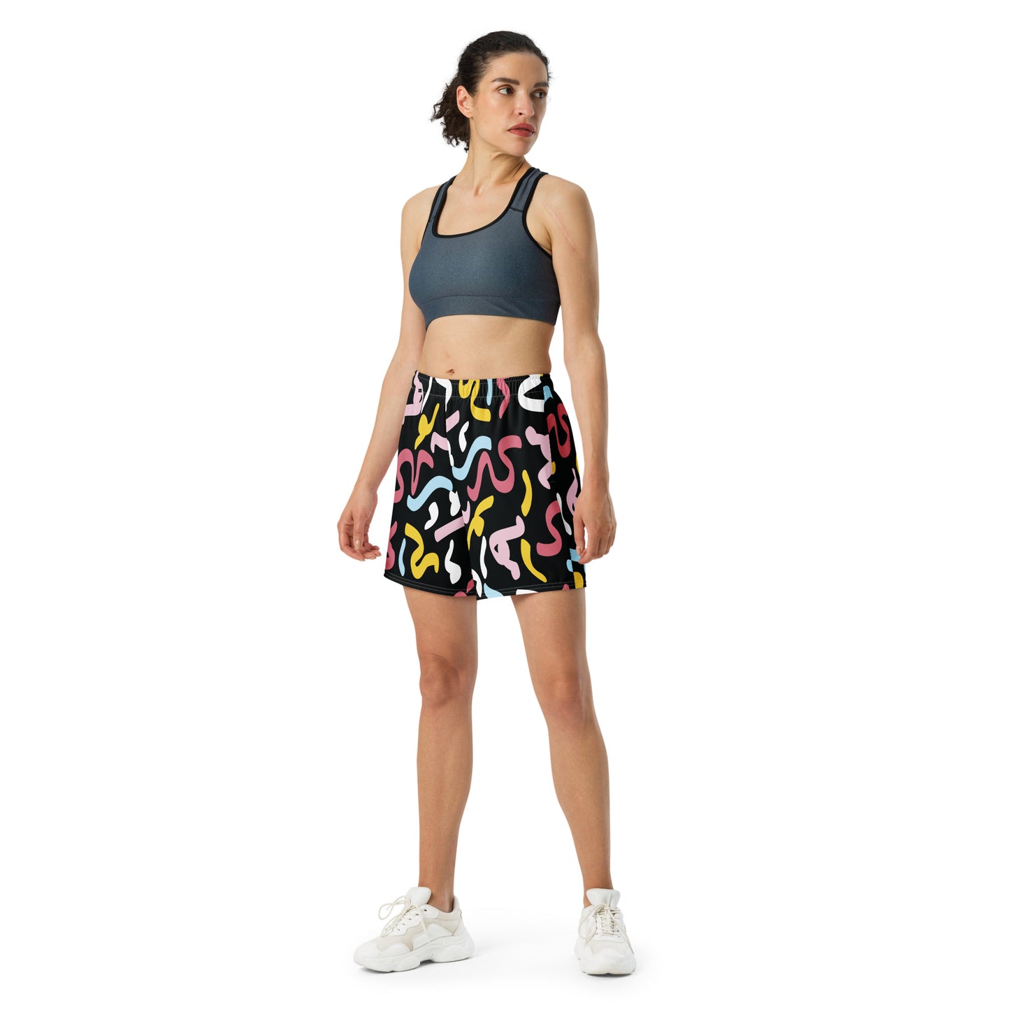 QUANTUM All-Over Print Unisex Athletic Long Shorts