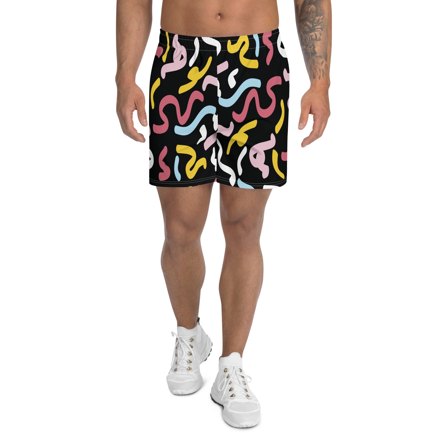 QUANTUM All-Over Print Unisex Athletic Long Shorts