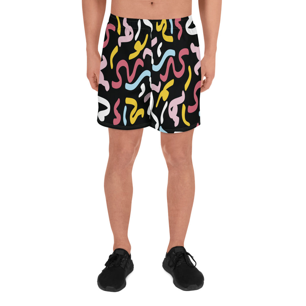 QUANTUM All-Over Print Unisex Athletic Long Shorts