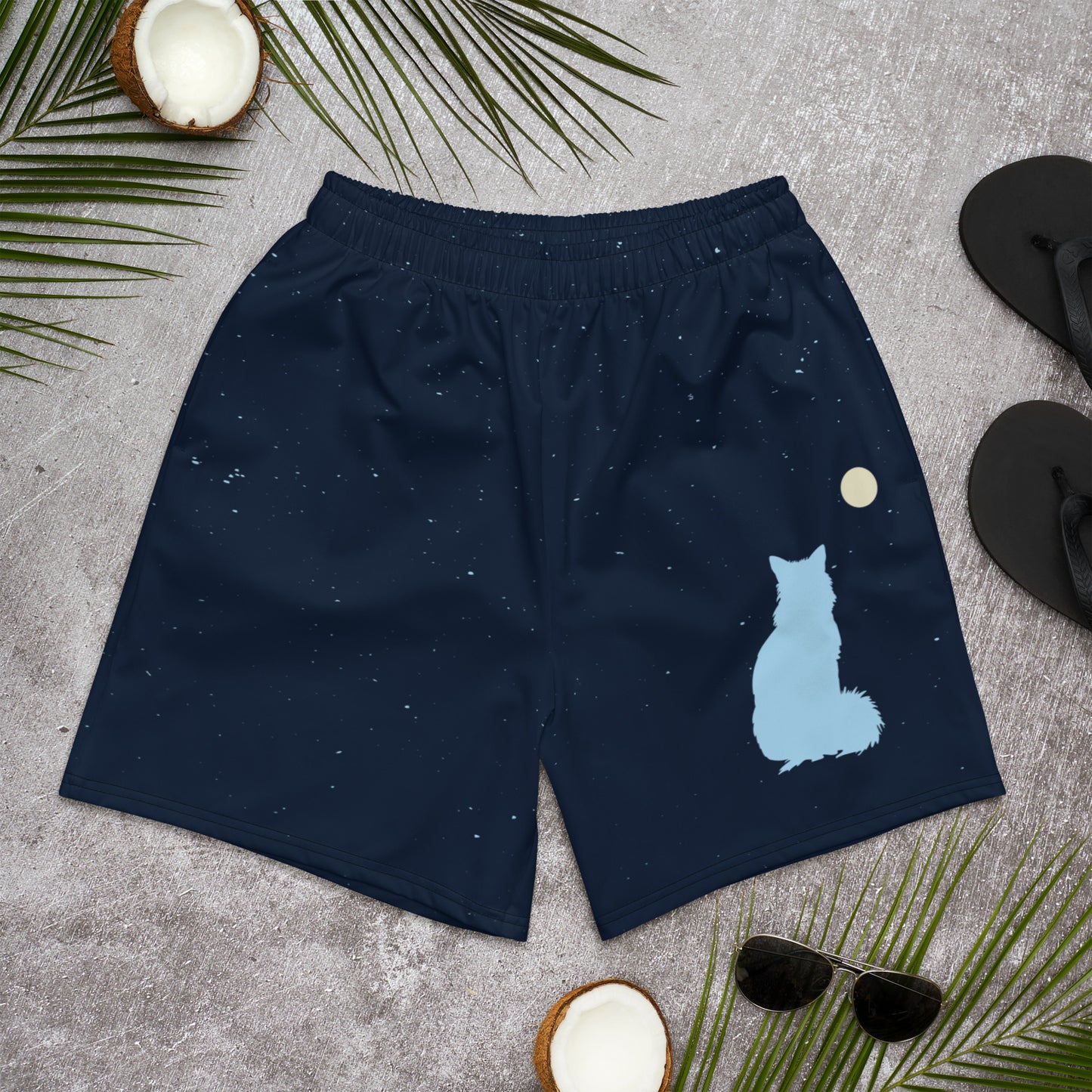 STAR GAZING All-Over Print Unisex Athletic Long Shorts