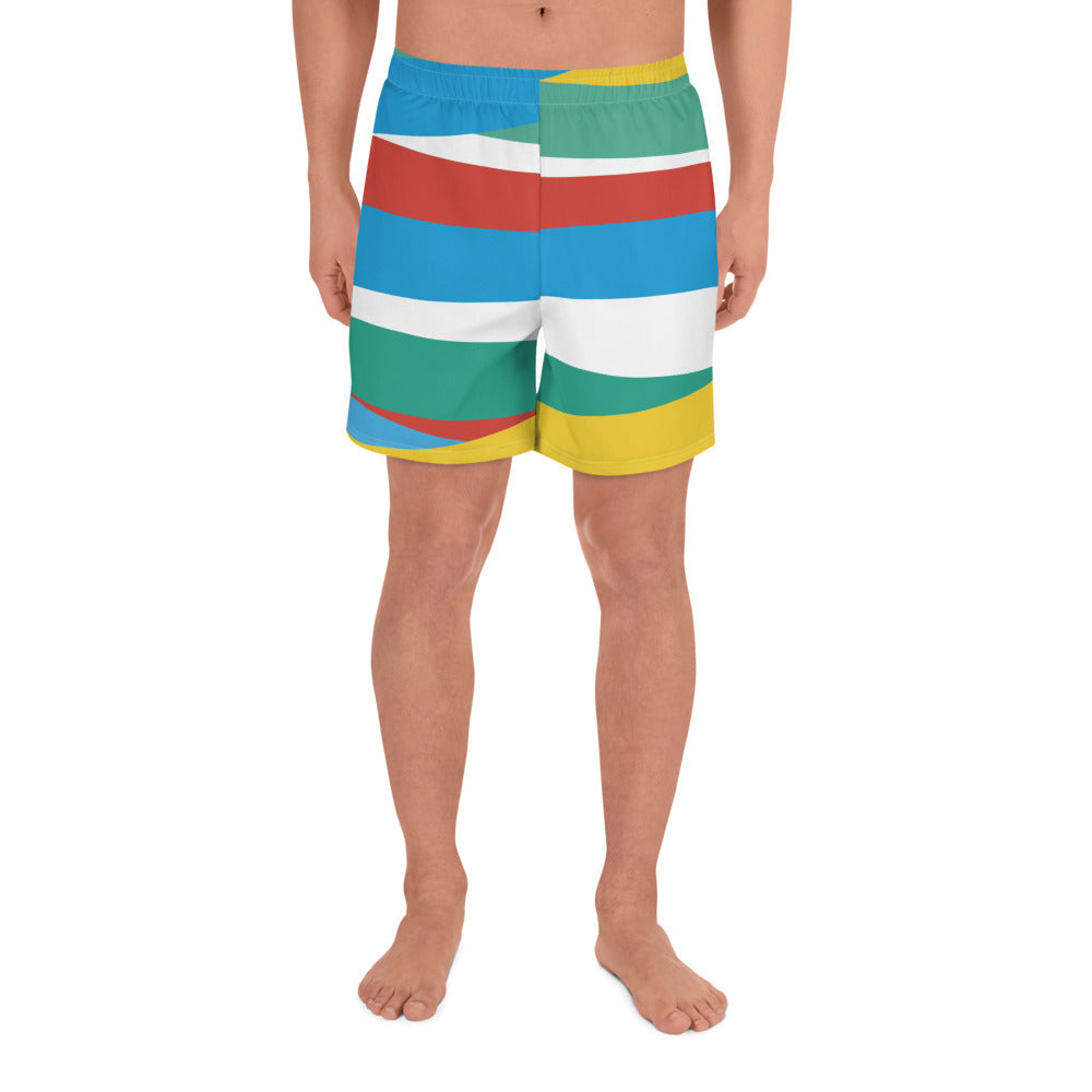 RAY OF LIGHT All-Over Print Unisex Athletic Long Shorts