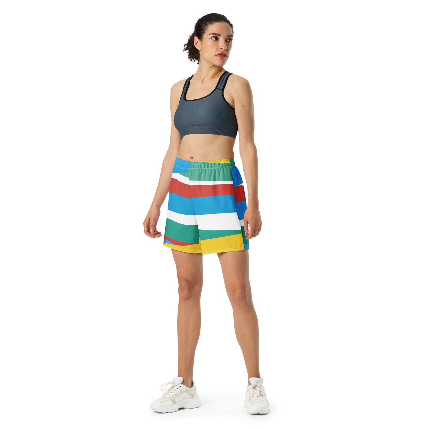 RAY OF LIGHT All-Over Print Unisex Athletic Long Shorts