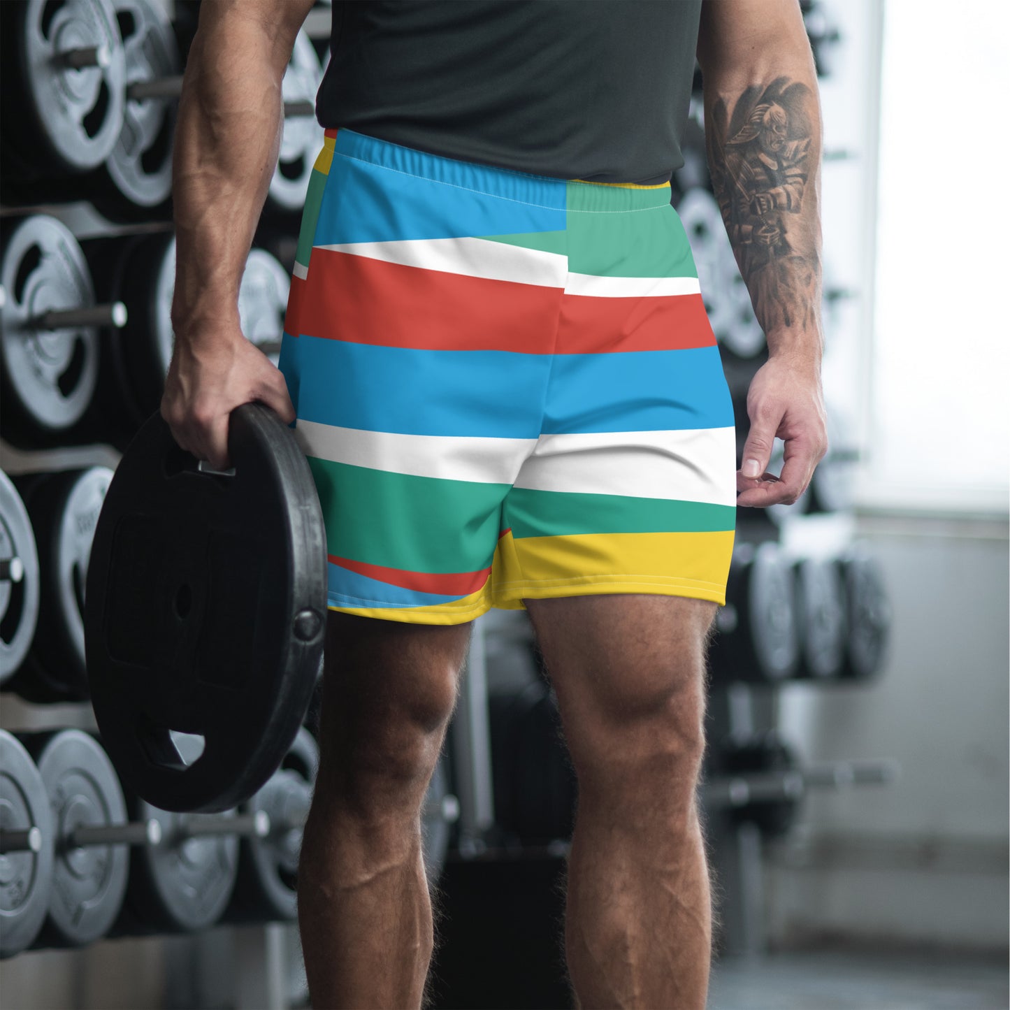 RAY OF LIGHT All-Over Print Unisex Athletic Long Shorts