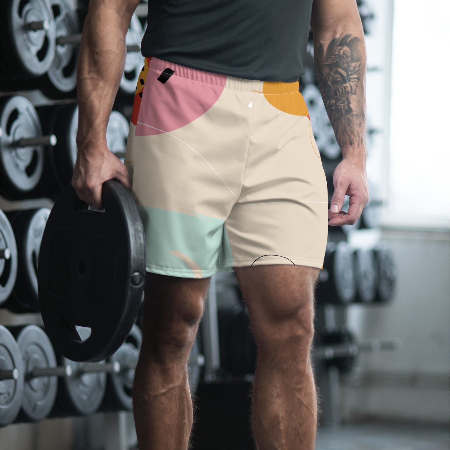 INSPIRATION All-Over Print Unisex Athletic Long Shorts