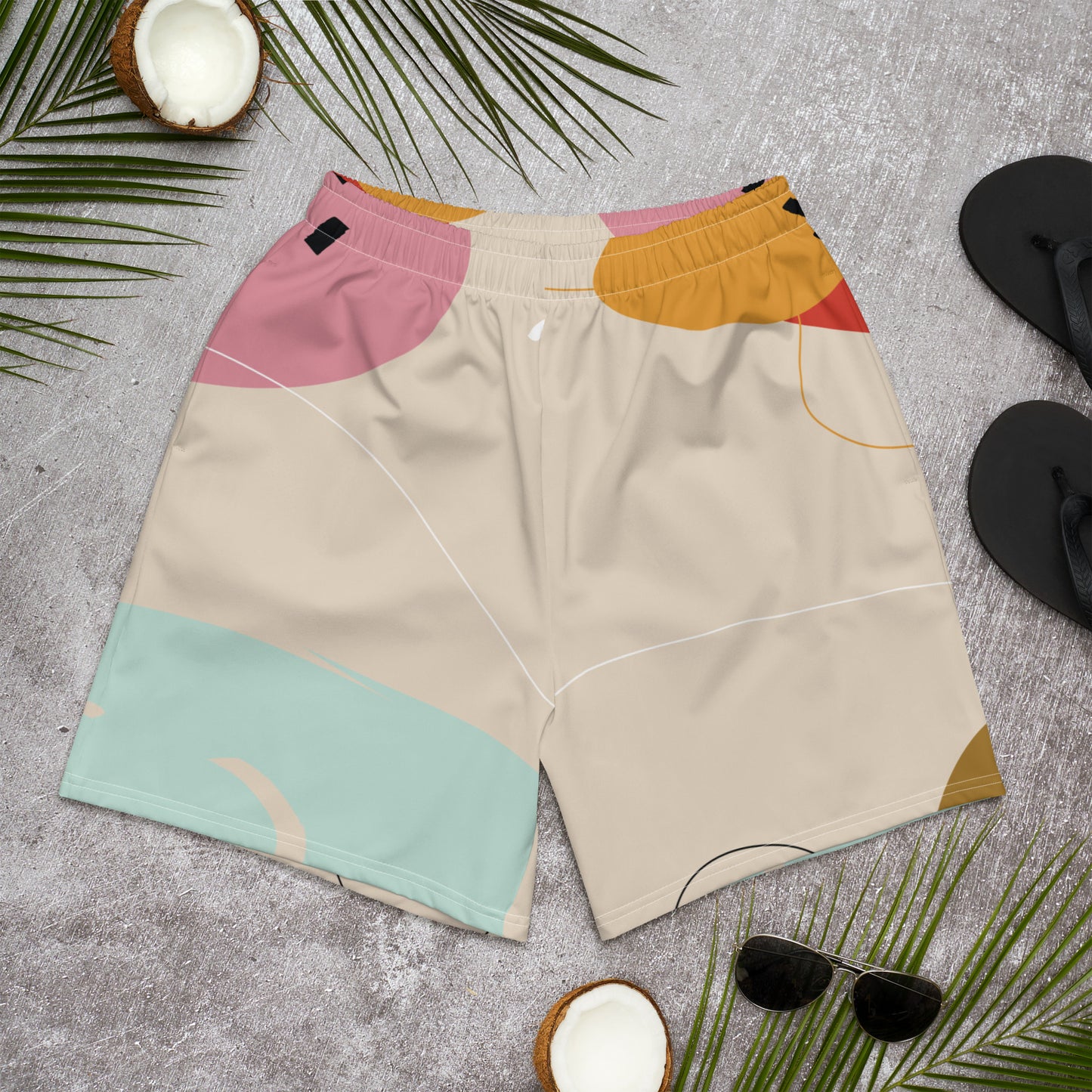 INSPIRATION All-Over Print Unisex Athletic Long Shorts