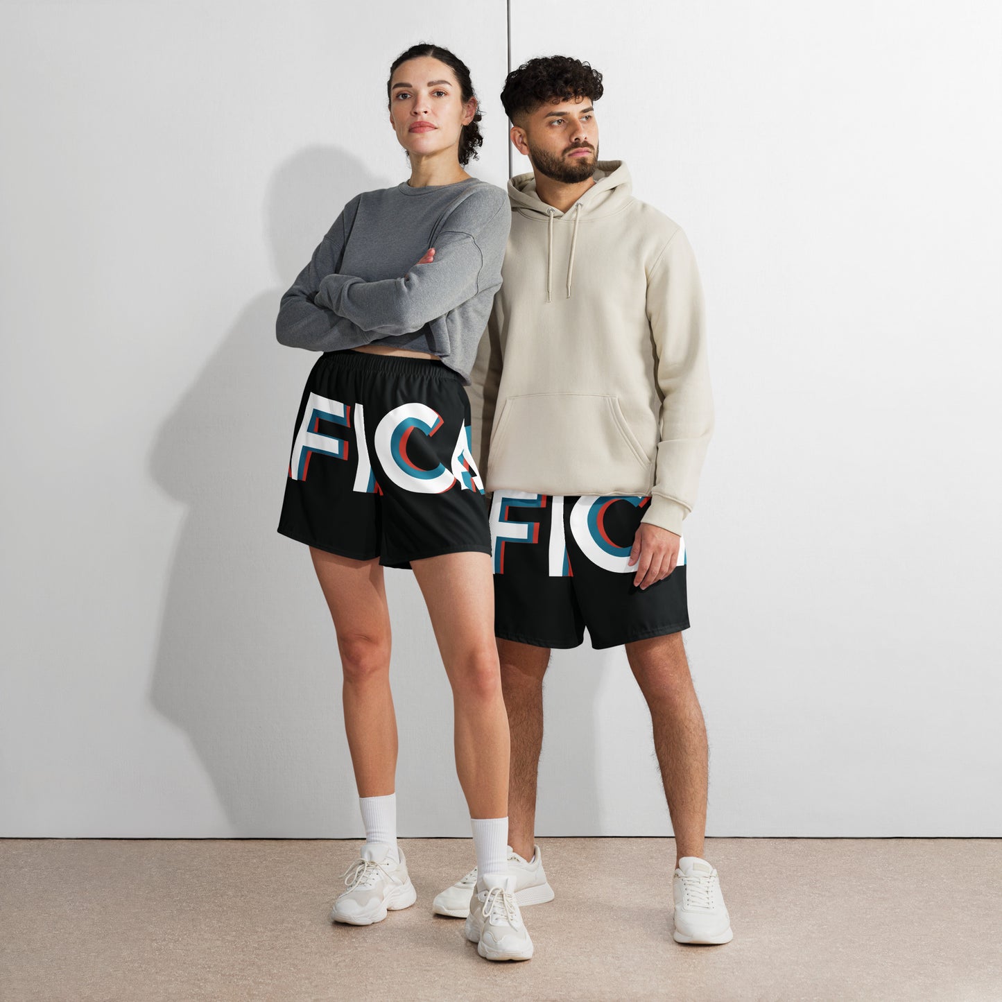AFRICA GLOWS All-Over Print Unisex Athletic Long Shorts