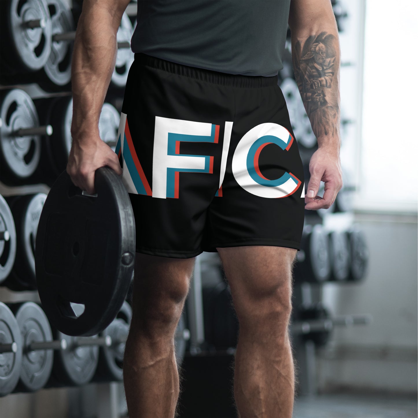 AFRICA GLOWS All-Over Print Unisex Athletic Long Shorts