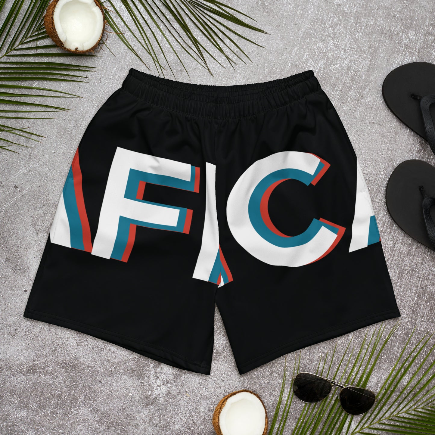 AFRICA GLOWS All-Over Print Unisex Athletic Long Shorts