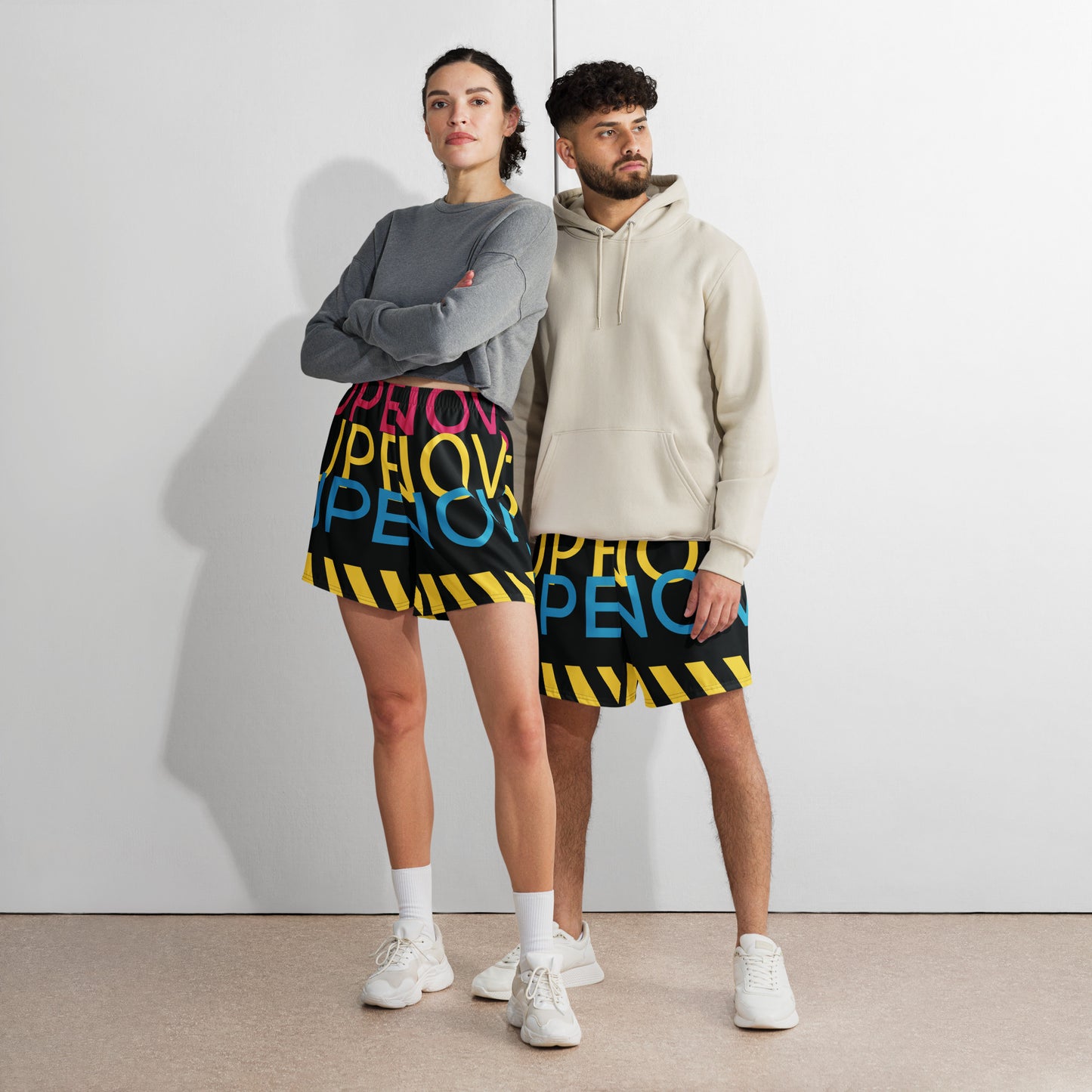 SUPERNOVA All-Over Print Unisex Athletic Long Shorts