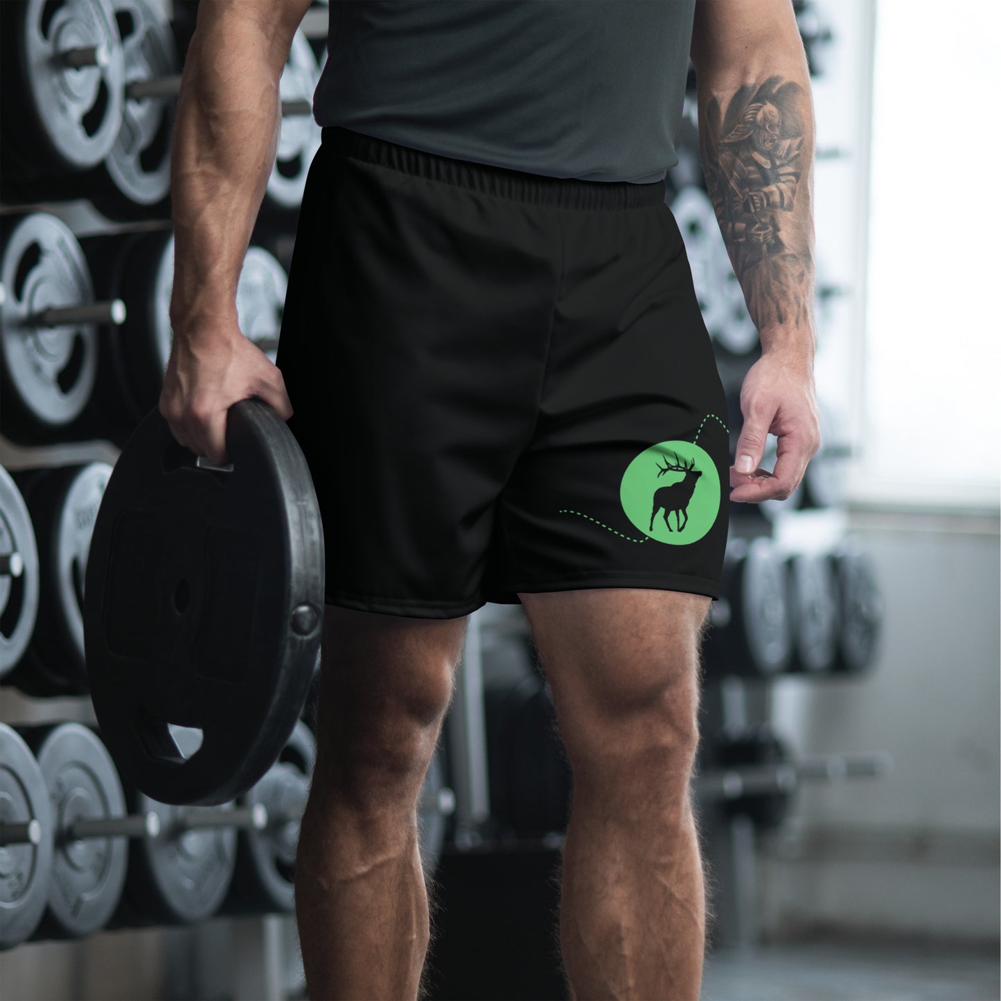 KEEP LOOKING AHEAD All-Over Print Unisex Athletic Long Shorts