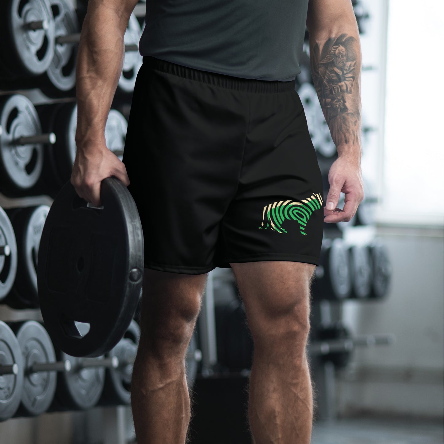 MAKE YOUR MARK All-Over Print Unisex Athletic Long Shorts