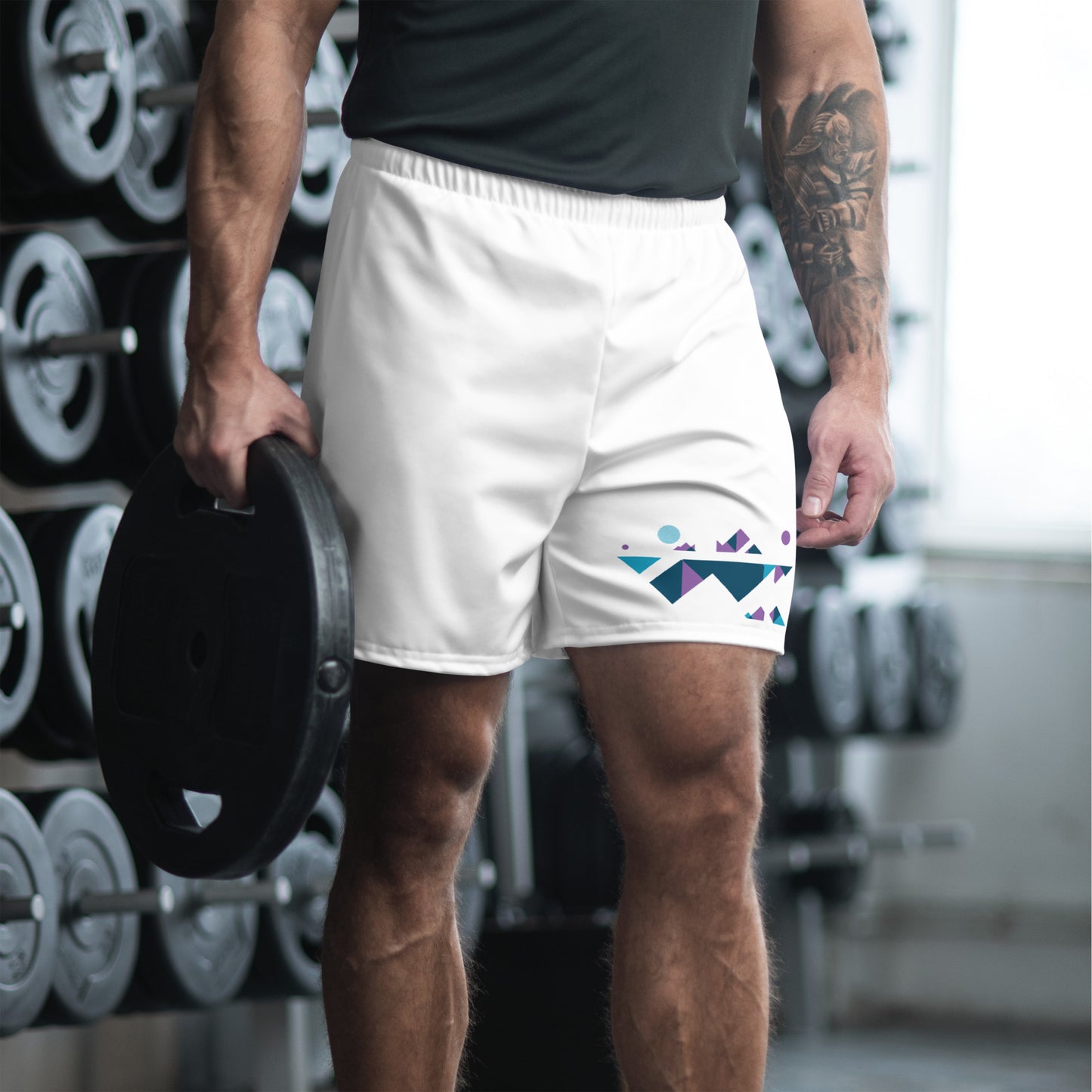 MOUNTAIN TOP All-Over Print Unisex Athletic Long Shorts