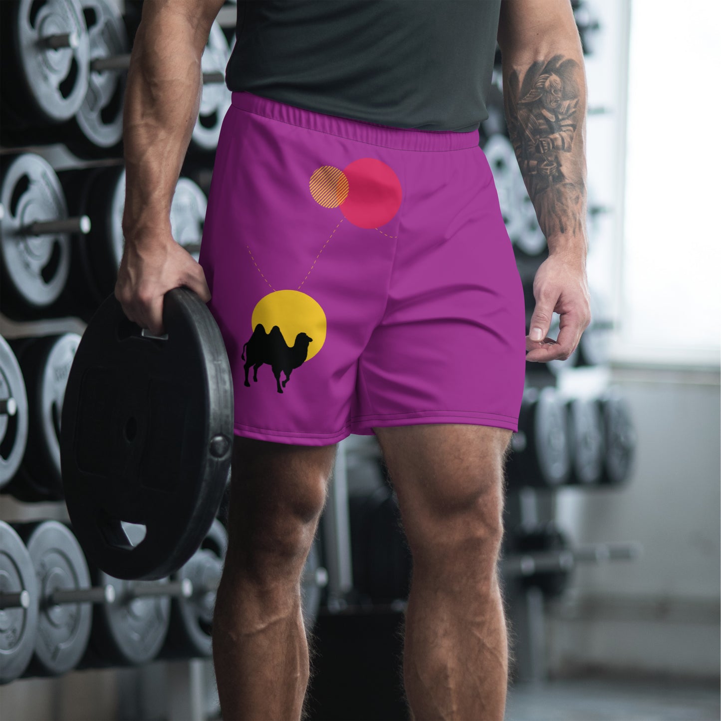 FOLLOW YOUR HEART All-Over Print Unisex Athletic Long Shorts