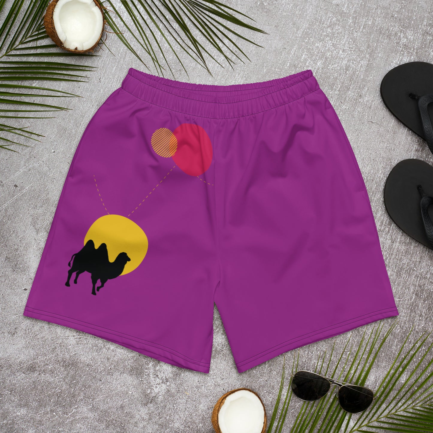 FOLLOW YOUR HEART All-Over Print Unisex Athletic Long Shorts