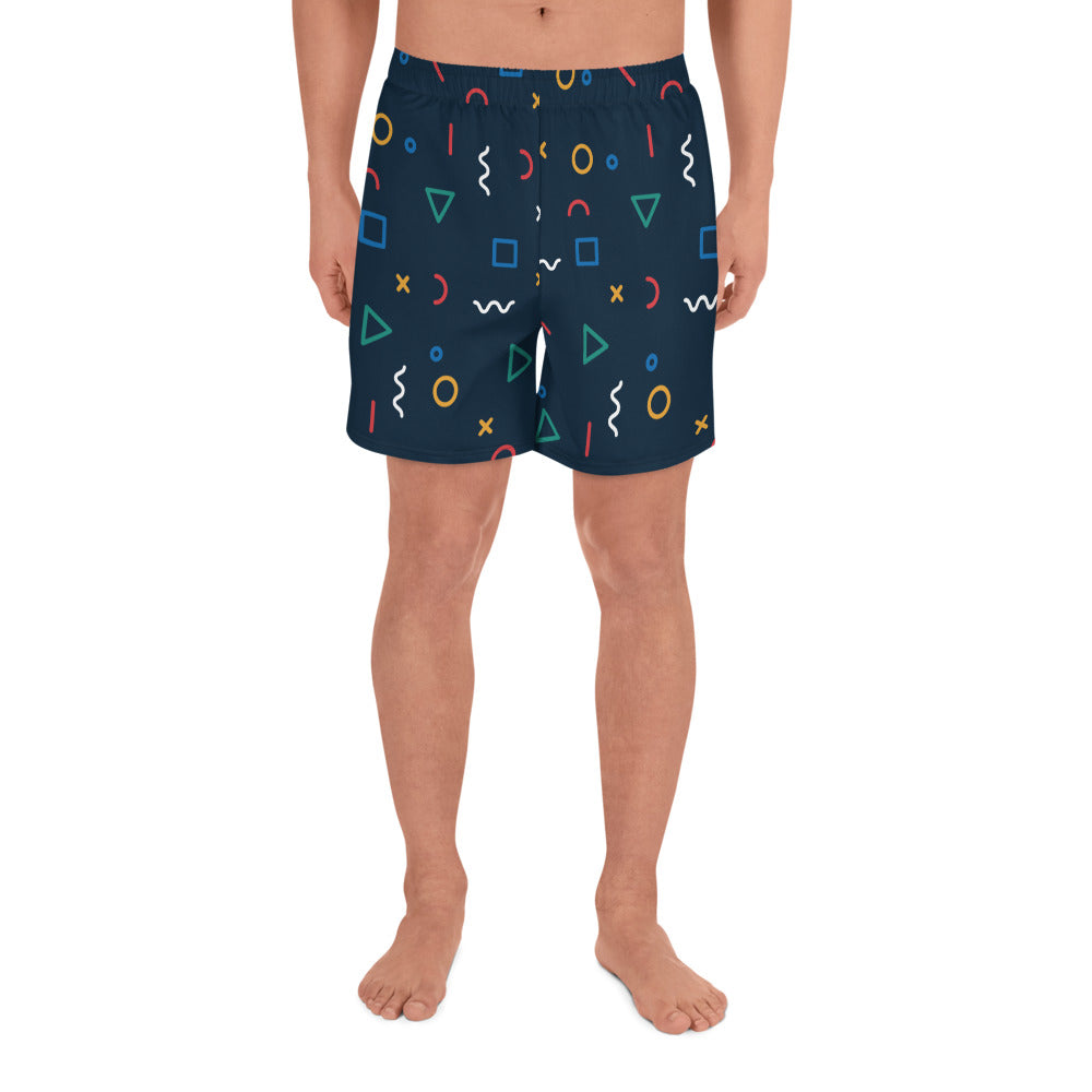 COSMIC All-Over Print Unisex Athletic Long Shorts