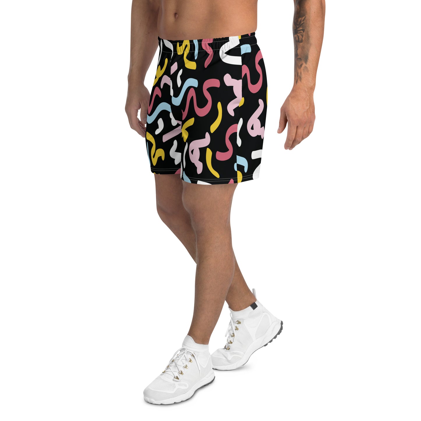 QUANTUM All-Over Print Unisex Athletic Long Shorts