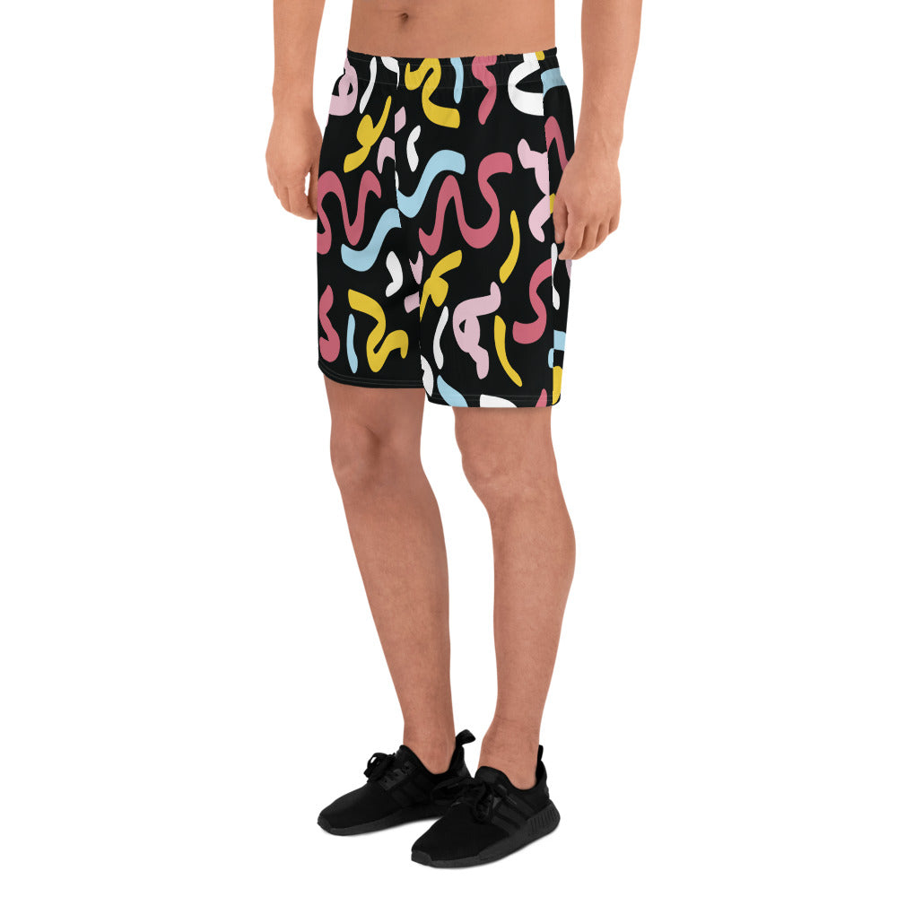 QUANTUM All-Over Print Unisex Athletic Long Shorts