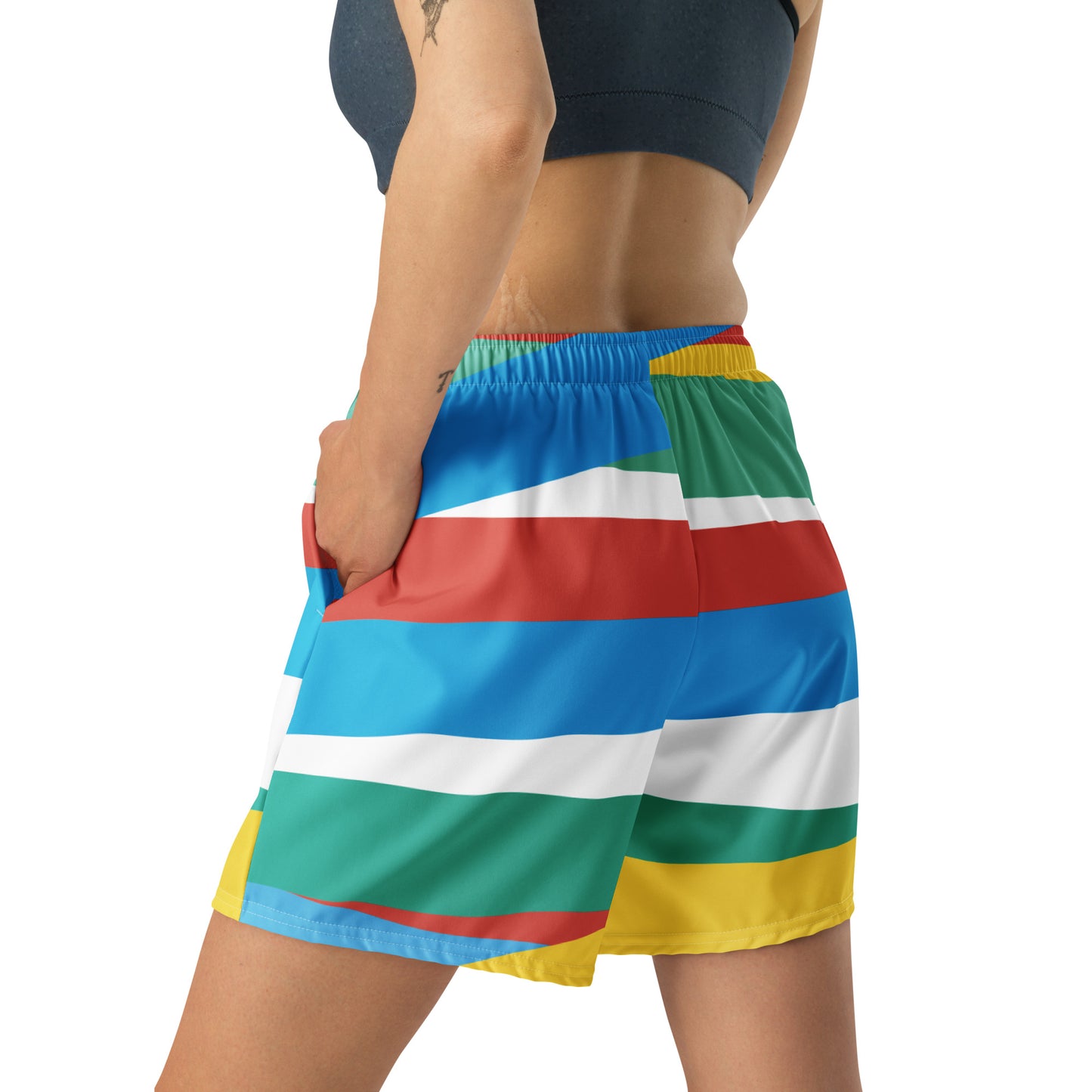 RAY OF LIGHT All-Over Print Unisex Athletic Long Shorts