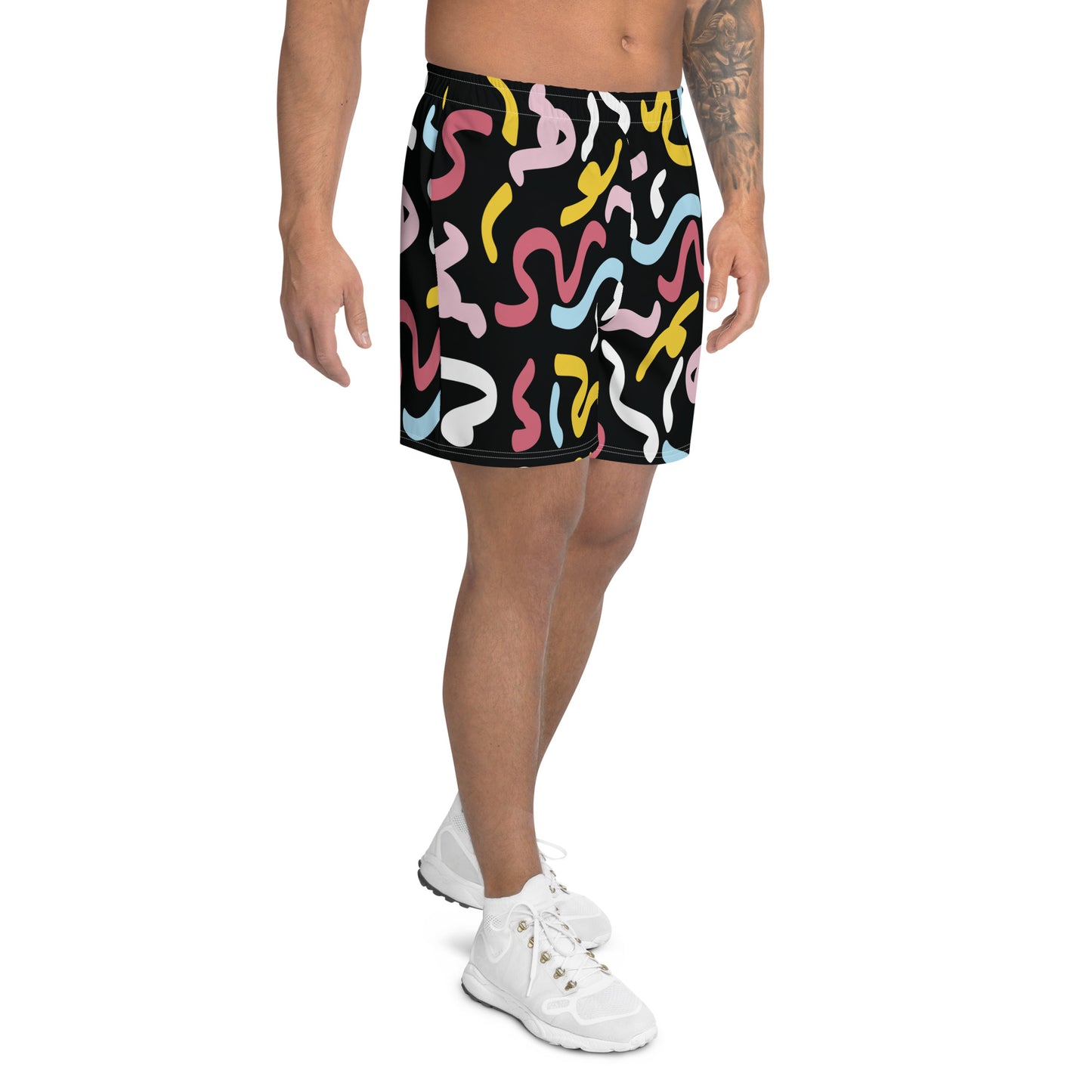 QUANTUM All-Over Print Unisex Athletic Long Shorts