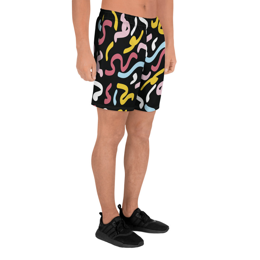 QUANTUM All-Over Print Unisex Athletic Long Shorts