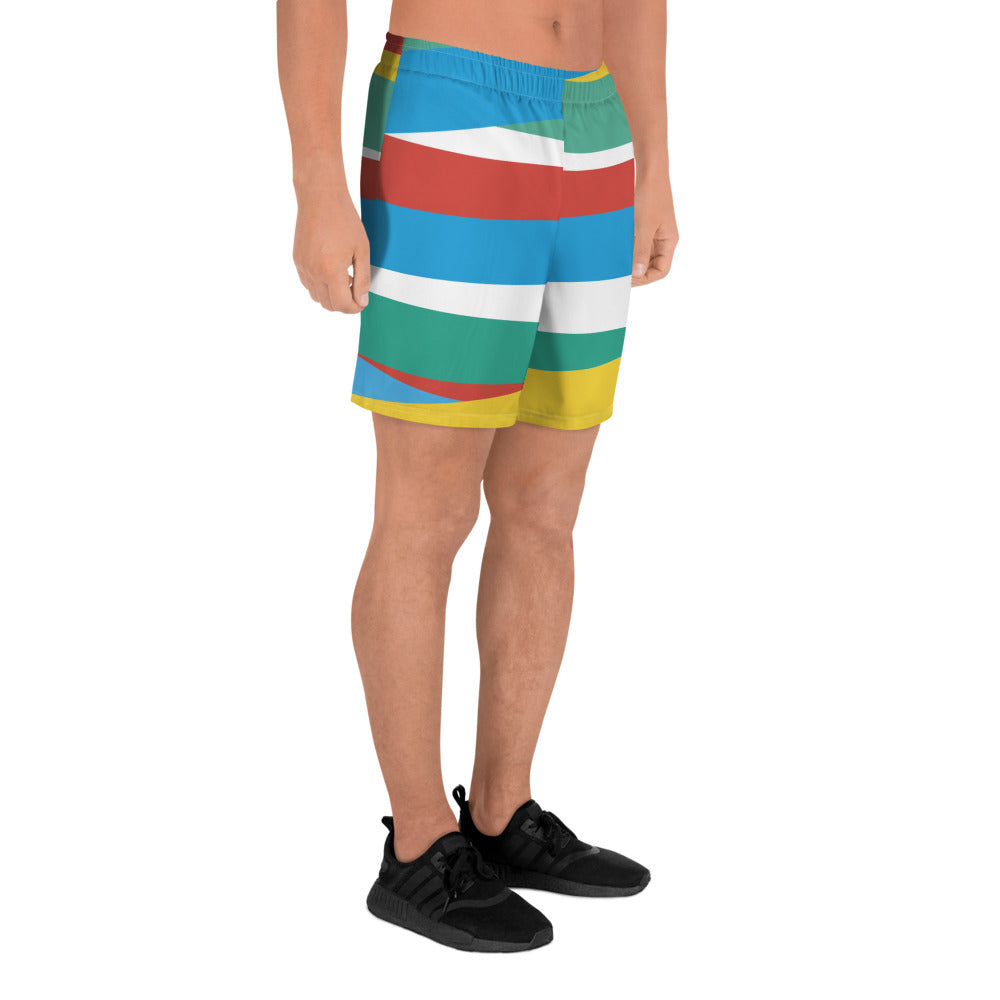 RAY OF LIGHT All-Over Print Unisex Athletic Long Shorts