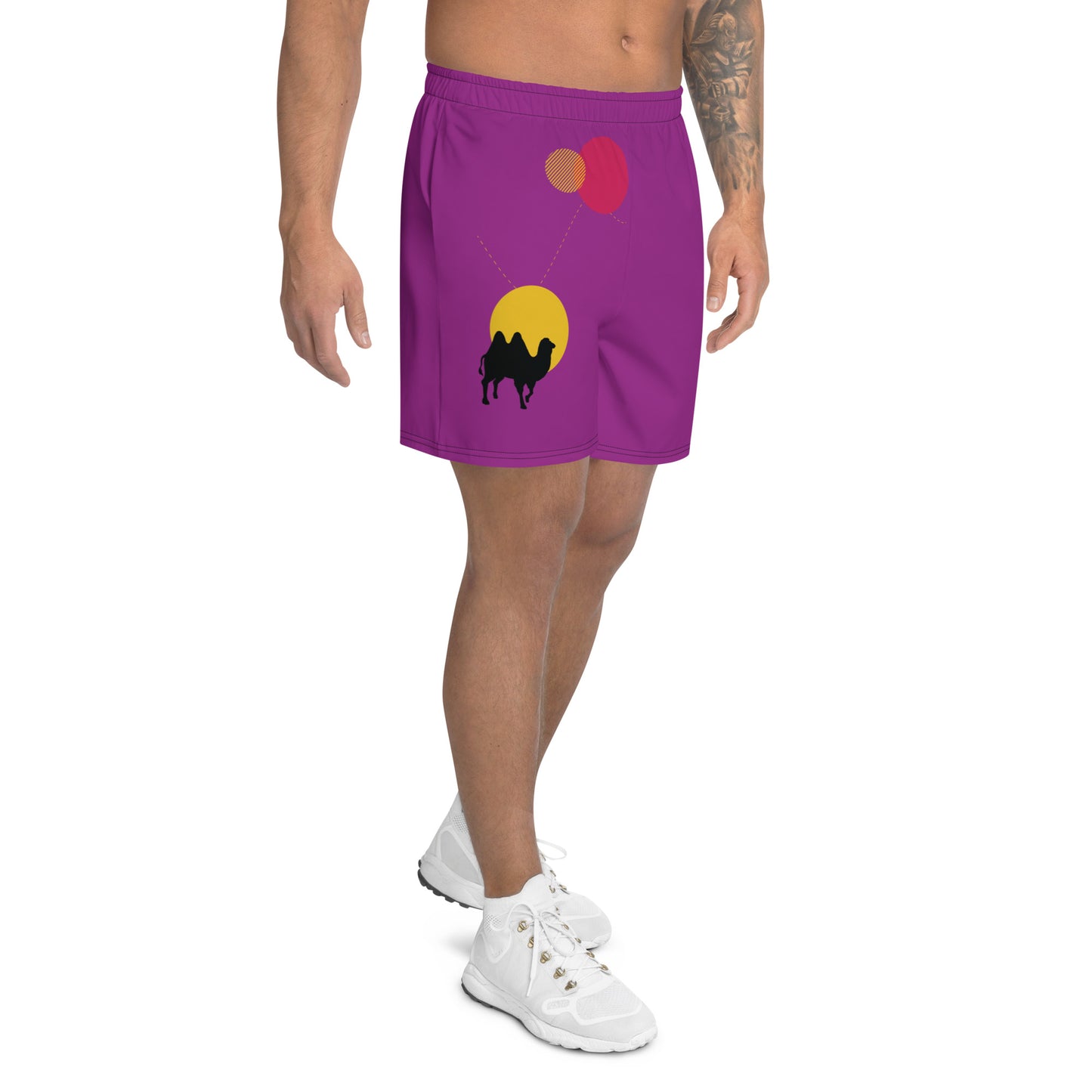 FOLLOW YOUR HEART All-Over Print Unisex Athletic Long Shorts