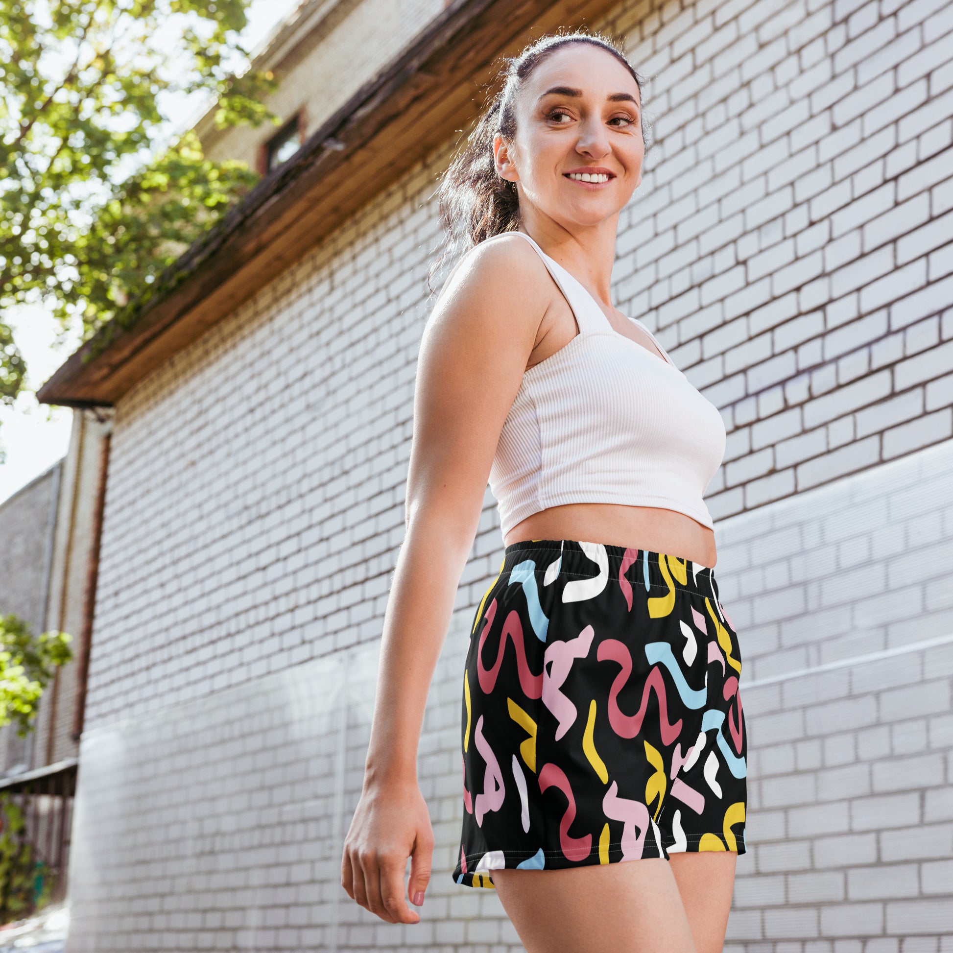 QUANTUM All-Over Print Unisex Athletic Shorts - SOULSKY