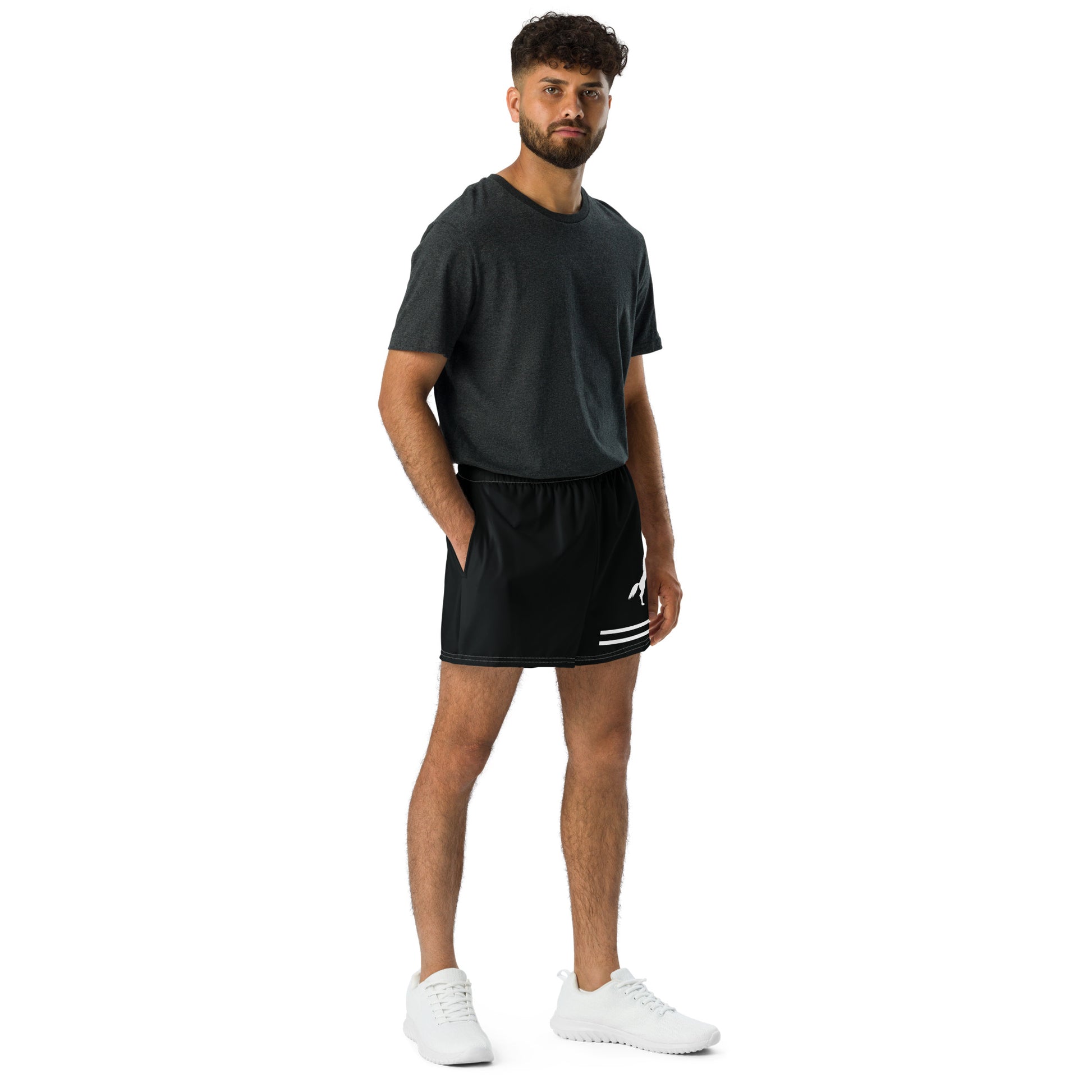 ELEVATE All-Over Print Unisex Athletic Shorts - SOULSKY