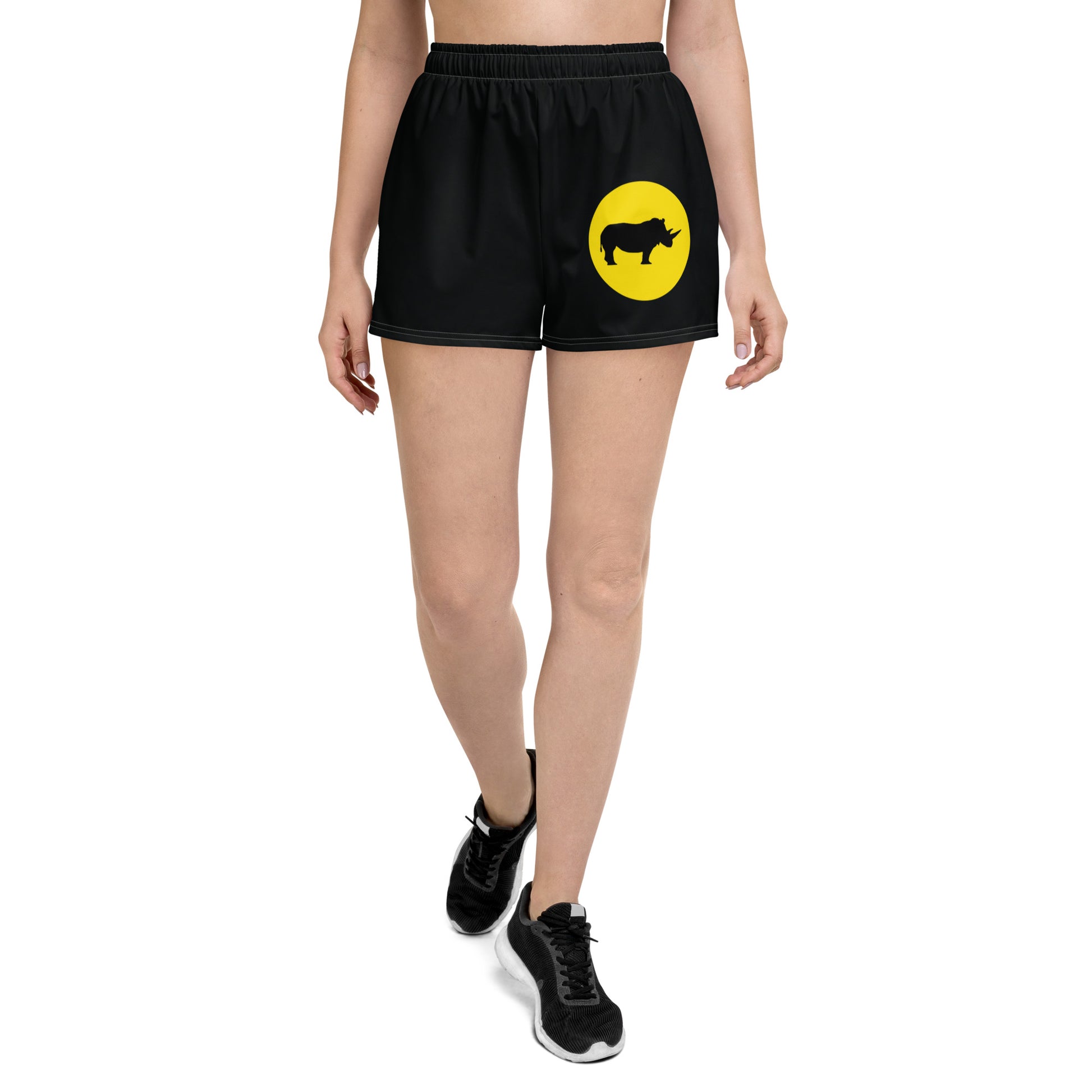 STAY FOCUSED All-Over Print Unisex Athletic Shorts - SOULSKY