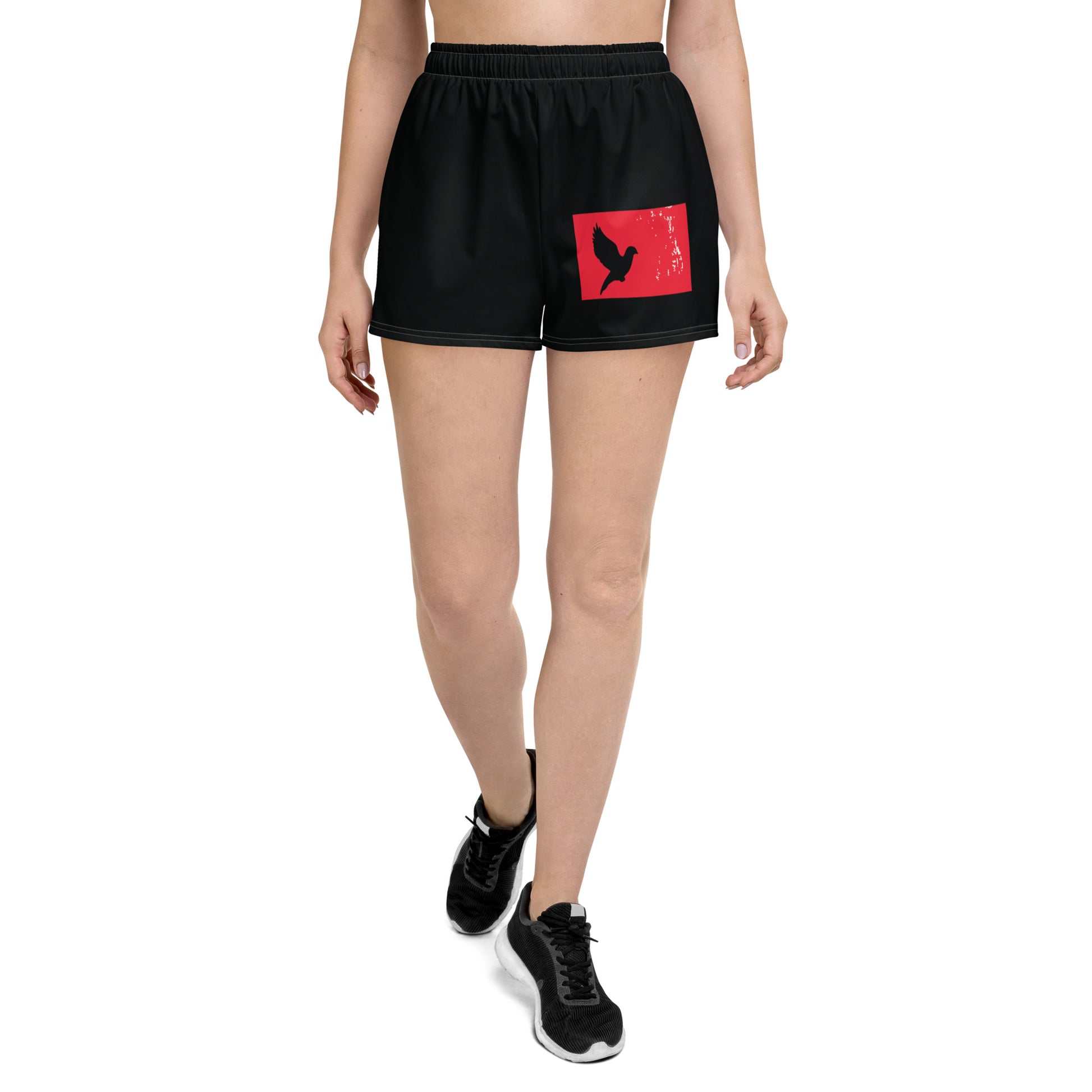 TAKE FLIGHT All-Over Print Unisex Athletic Shorts - SOULSKY
