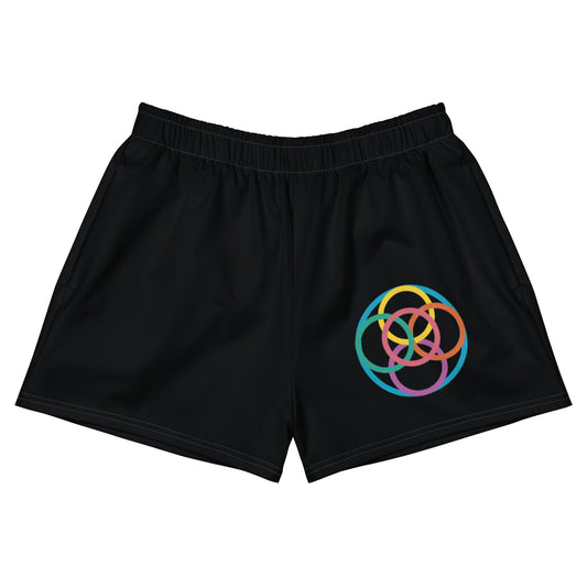 CONNECTED All-Over Print Unisex Athletic Shorts - SOULSKY