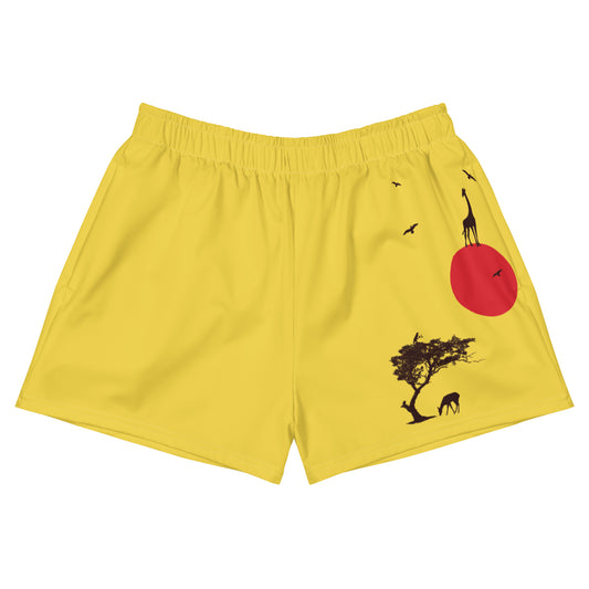 DREAM BIG All-Over Print Unisex Athletic Shorts - SOULSKY