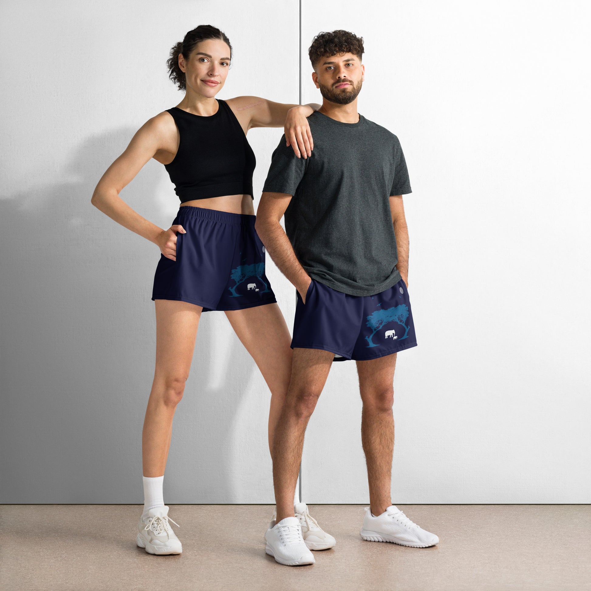 FAMILY All-Over Print Unisex Athletic Shorts - SOULSKY