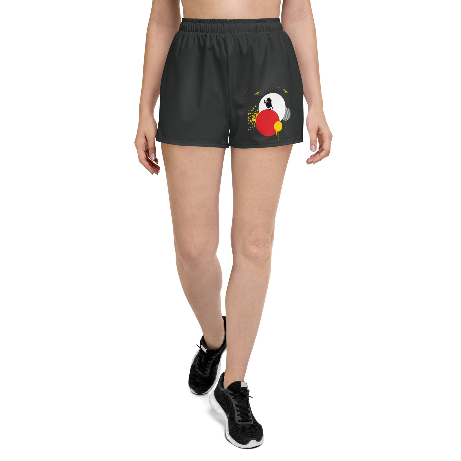 HAVE FUN All-Over Print Unisex Athletic Shorts - SOULSKY