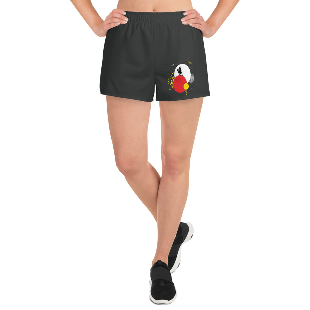 HAVE FUN All-Over Print Unisex Athletic Shorts - SOULSKY