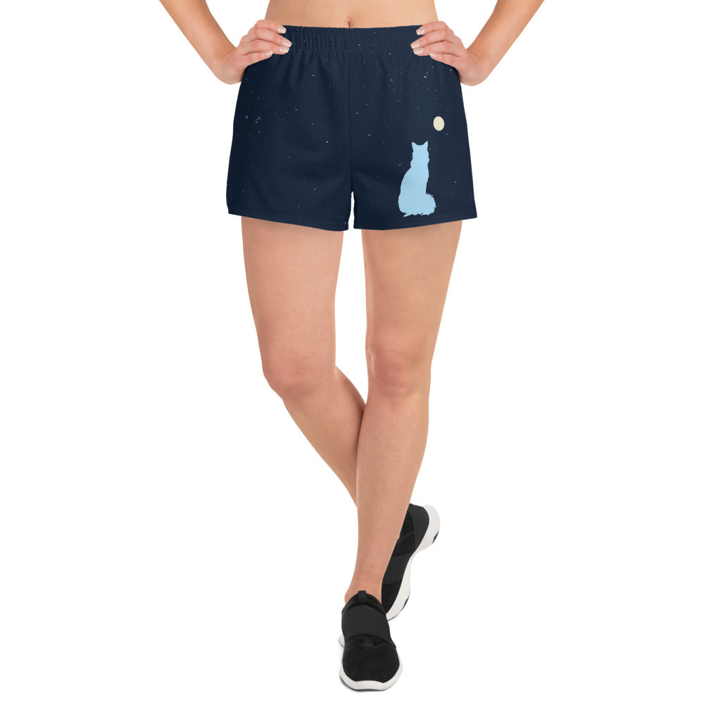 STAR GAZING All-Over Print Unisex Athletic Shorts - SOULSKY
