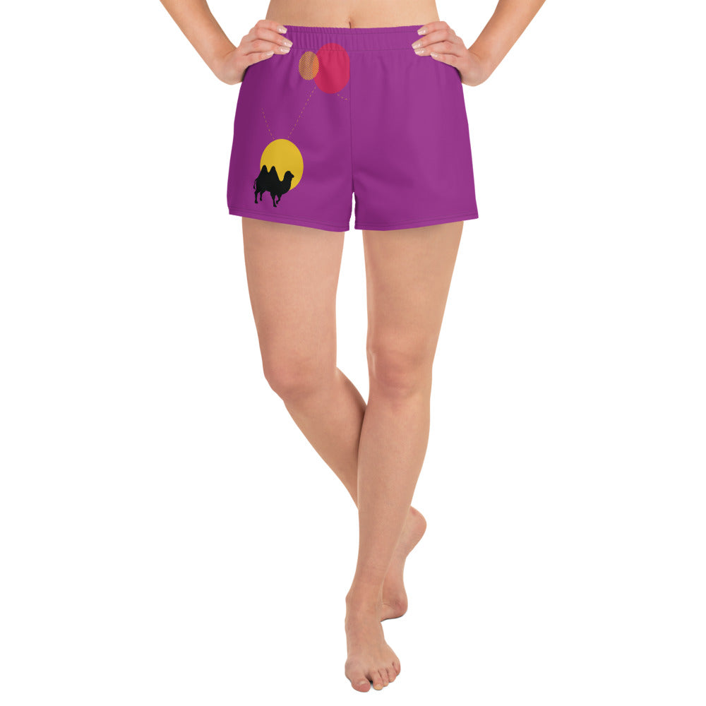 FOLLOW YOUR HEART All-Over Print Unisex Athletic Shorts - SOULSKY