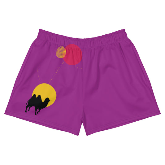 FOLLOW YOUR HEART All-Over Print Unisex Athletic Shorts - SOULSKY