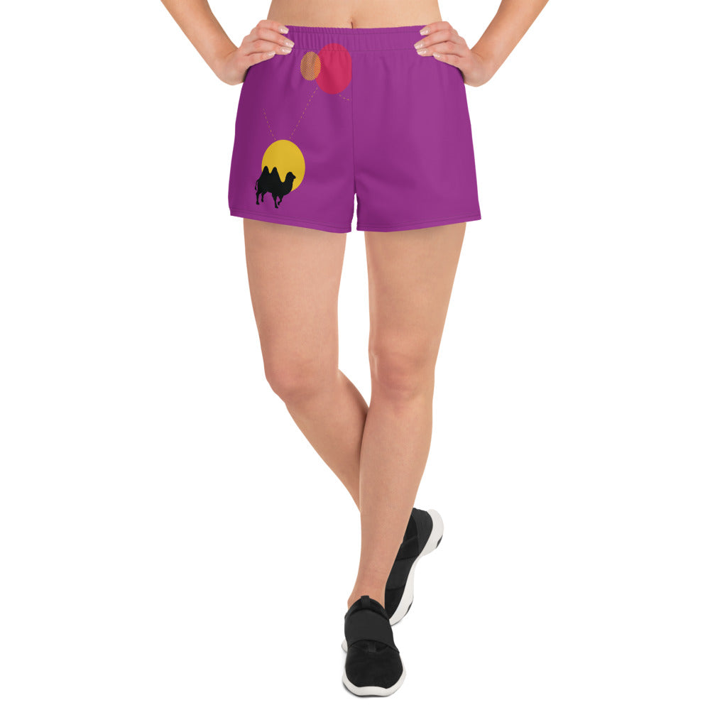 FOLLOW YOUR HEART All-Over Print Unisex Athletic Shorts - SOULSKY