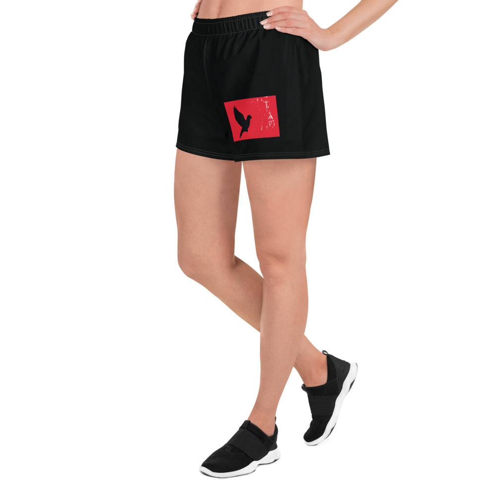 TAKE FLIGHT All-Over Print Unisex Athletic Shorts - SOULSKY