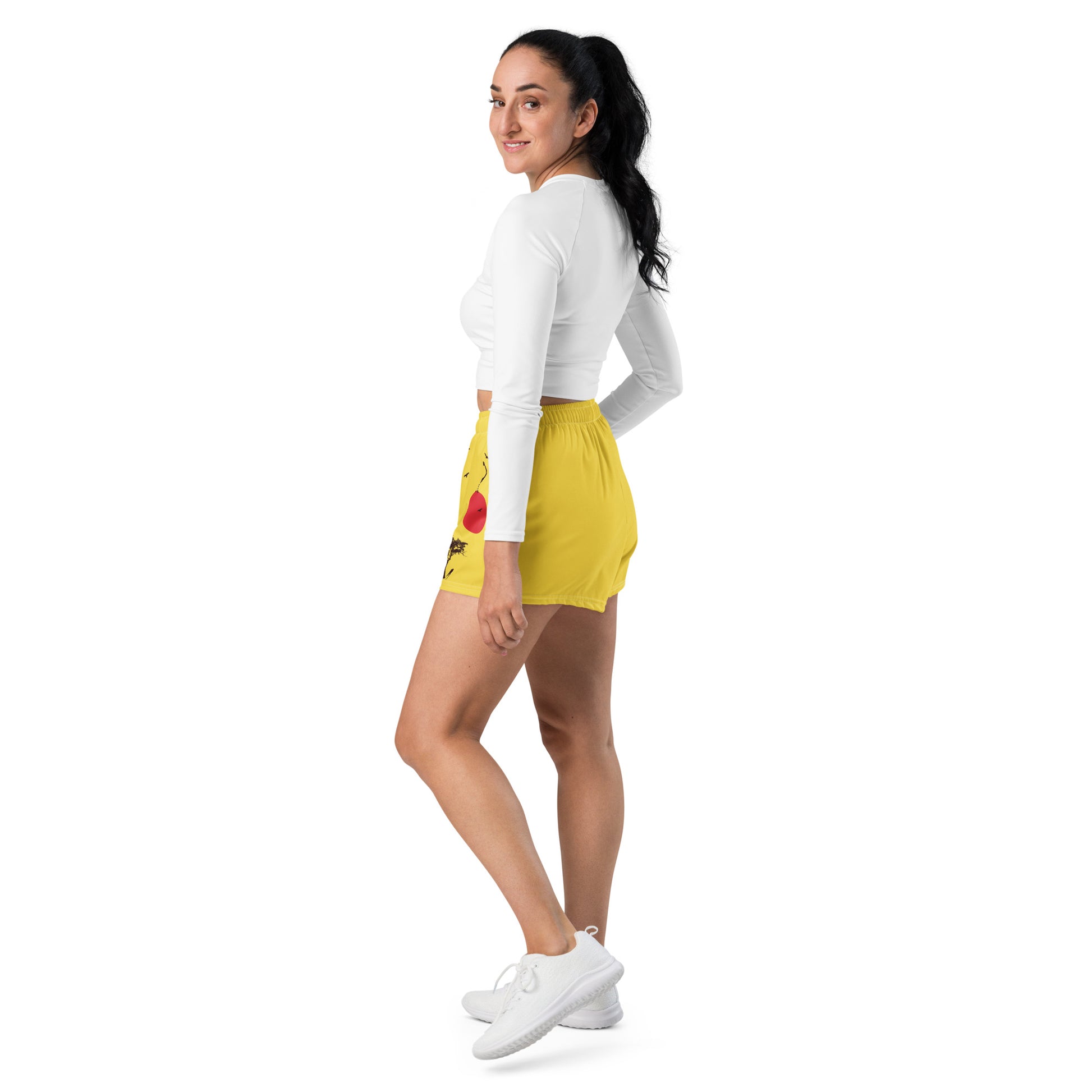 DREAM BIG All-Over Print Unisex Athletic Shorts - SOULSKY