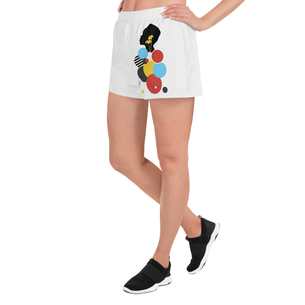 DREAMER All-Over Print Unisex Athletic Shorts - SOULSKY
