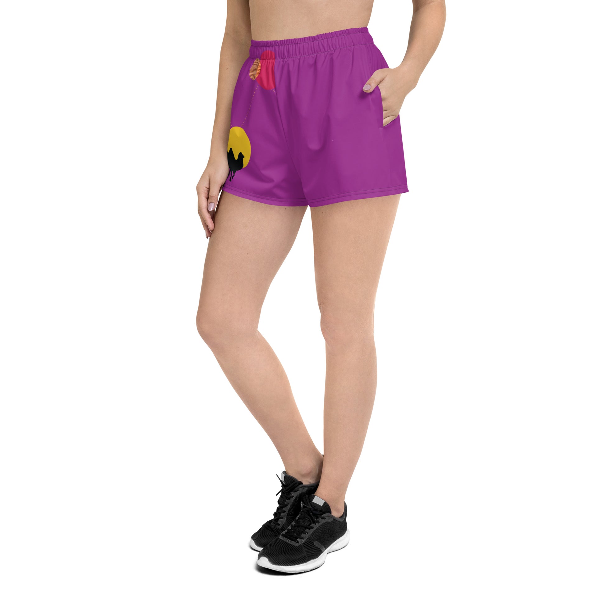 FOLLOW YOUR HEART All-Over Print Unisex Athletic Shorts - SOULSKY