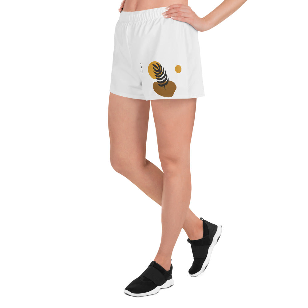 WARM All-Over Print Unisex Athletic Shorts - SOULSKY